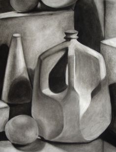 Still Life Drawing with Vine Charcoal : r/learntodraw